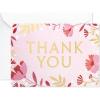 Hallmark Wedding, Baby Shower, Bridal Shower Thank You Cards (Pink Flowers, 40 Thank You Notes and Envelopes)