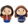 Hallmark itty Bitty Gilmore Girls Plush Toys (Lorelai and Rory) Set of 2, 4″ Mini Stuffed Animals, Mom Gift for Mother’s Day