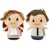Hallmark itty Bitty My Hero Academia Plush Toy (Deku and Bakugo) Set of 2, 4.15″ Mini Stuffed Animals, Anime Gifts(Jim and Pam)