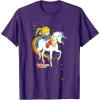 Rainbow Brite & Starlite Best Friends Vintage Sparkle Duo T-Shirt(Purple)