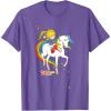 Rainbow Brite & Starlite Best Friends Vintage Sparkle Duo T-Shirt(Purple Heather)