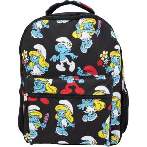 AI ACCESSORY INNOVATIONS Rainbow Brite Backpack for Girls, 16 x 12 x 5 inch School Bag with Laptop Pocket(Black/Blue)