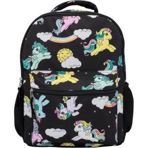 AI ACCESSORY INNOVATIONS Rainbow Brite Backpack for Girls, 16 x 12 x 5 inch School Bag with Laptop Pocket(My Little Pony)