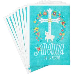 DaySpring Pack of Religious Easter Cards, Alleluia (8 Cards with Envelopes)(Alleluia  8 Religious Cards with Envelopes)