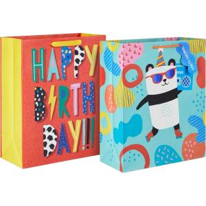 Hallmark 15″ Extra Large Paw Patrol Gift Bag with Tissue Paper for Birthdays, Kids Parties, Christmas, Holidays(Panda)