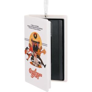 Hallmark A Christmas Story Leg Lamp Resin Christmas Ornament, 1.5 x 3.75 x 1.5 inches(Retro Video Cassette)