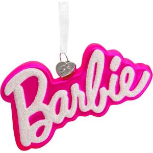 Hallmark Barbie in Car Christmas Ornament(Barbie Logo)