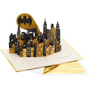 Hallmark Batman Pop Up Birthday Card for Him (Epic Day) Signature Paper Wonder 3D Card(Pop Up  Batman)