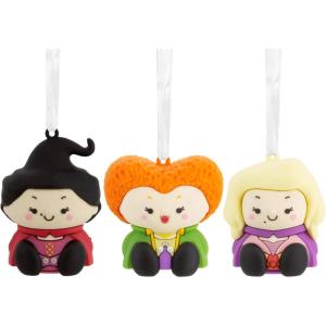 Hallmark Better Together Disney Tim Burton’s The Nightmare Before Christmas Jack and Sally Magnetic Christmas Ornaments, Set of 2, Shatterproof(Sanderson Sisters)