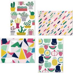 Hallmark Blank Cards Assortment, Succulents and Fruits (48 Cards with Envelopes) (5STZ5118)(Multicolor)