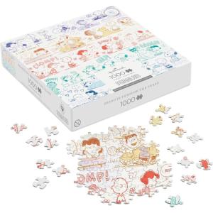 Hallmark Disney 1000-Piece Jigsaw Puzzle, 24″ x 30″ (It’s a Small World Map) Gift for Kids, Teens, Collectors(Peanuts 75th Anniversary)