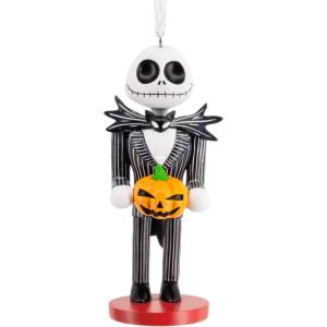 Hallmark Disney Tim Burton’s The Nightmare Before Christmas Jack Skellington Nutcracker Christmas Ornament, Gifts for Disney Fans