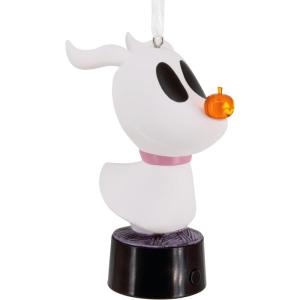 Hallmark Disney Tim Burton’s The Nightmare Before Christmas Zero The Dog Christmas Ornament with Light, Gifts for Disney Fans