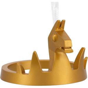 Hallmark Fortnite Llama Loot Blown Glass Christmas Ornament(Victory Crown)