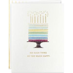 Hallmark Good Mail Birthday Card (Too Much Happy)