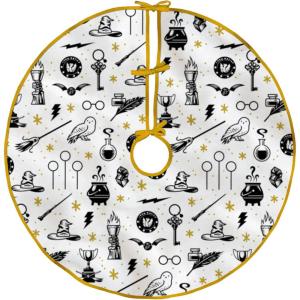 Hallmark Harry Potter 48″ Christmas Tree Skirt, Fabric, Gifts for Harry Potter Fans