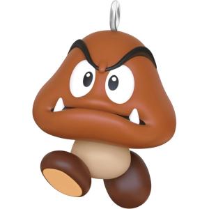 Hallmark Keepsake 0.98″ Mini Christmas Ornament 2024, Nintendo Super Mario Boo, Gifts for Gamers(Super Mario Goomba)