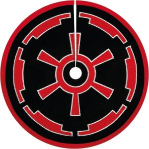 Hallmark Keepsake 12″ Mini Tree Skirt 2025, Star Wars: The Galactic Empire(Star Wars)