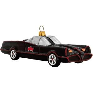 Hallmark Keepsake Christmas Ornament 2023, Batman The Classic TV Series Batmobile, Glass Batman Gifts(Batmobile)