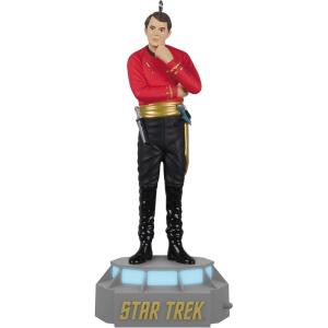 Hallmark Keepsake Christmas Ornament 2023, Star Trek: Lower Decks Badgey, Set of 2, Gifts for Trekkies(Scotty  Lieutenant Commander Montgomery Scott)