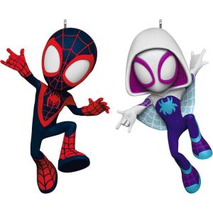 Hallmark Keepsake Christmas Ornament 2024, Marvel Studios X-Men ’97 Wolverine, Gifts for Marvel Fans(Spin and Ghost-Spider)