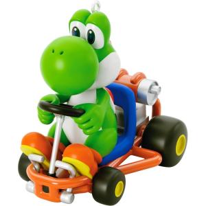 Hallmark Keepsake Christmas Ornament 2024, Nintendo Super Mario Powered Up With Mario Propeller Mario, Gifts for Gamers(Mario Kart Yoshi)