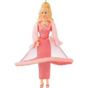 Hallmark Keepsake Christmas Ornament 2025, Barbie Pink & Pretty, Gifts for Barbie Fans(Barbie Pink & Pretty)