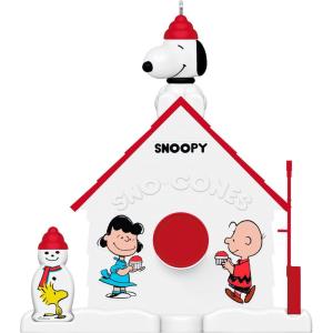 Hallmark Keepsake Christmas Ornament 2025, The Peanuts Gang 75th Anniversary SNO-Cones with Friends, Gifts for Peanuts Fans(Sno-Cones with Friends)