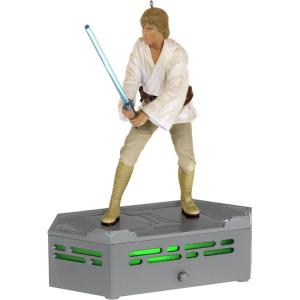 Hallmark Keepsake Christmas Ornament, Star Wars: The Mandalorian Grogu, Gifts for Star Wars Fans(Luke Skywalker)