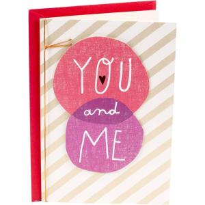 Hallmark LGBT Valentine’s Day Card for Wife or Girlfriend (Beautiful You)(Ivory   Gold   Pink   Purple)