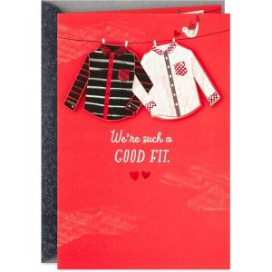 Hallmark LGBTQ Valentines Day Card for Boyfriend or Husband (Good Fit)