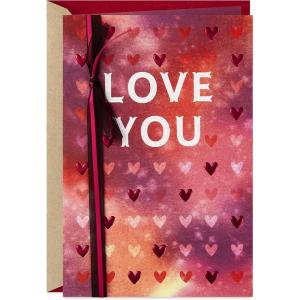 Hallmark Mahogany Valentines Day Card for Husband, Wife, Boyfriend, Girlfriend (Real Love)(Multicolor)