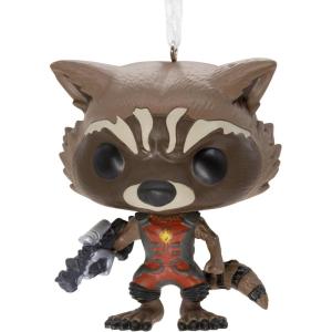 Hallmark Marvel Guardians of The Galaxy Rocket Funko POP! Christmas Ornament(Rocket Raccoon)