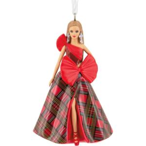 Hallmark Mattel Holiday Barbie 2023 Christmas Ornament(Holiday Barbie 2024)