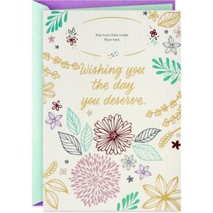 Hallmark Mother’s Day Card for Grandmother, Nana, Mimi, Abuela (Personalized Stickers)(Personalize with Grandma’s Nickname)