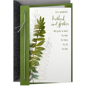 Hallmark Mothers Day Card for Wife (You Mean the World to Me)(For A Wonderful Husband And Father)