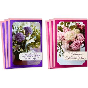 Hallmark Pack of 2 Fathers Day Cards (Swiss Army Knife, Dad Vibes)(Mother’s Day Floral)