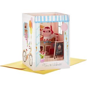 Hallmark Paper Wonder Displayable Pop Up Birthday Card for Her (Bakery), Model:899RZW1013