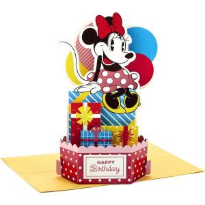 Hallmark Paper Wonder Minnie Mouse Pop Up Birthday Card (Extra Sweet)