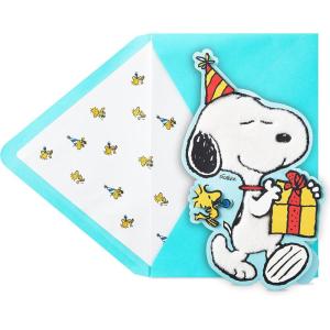Hallmark Paper Wonder Peanuts Pop Up Birthday Card (Snoopy, Charlie Brown, Day Filled with Fun)(Snoopy  Happiness)