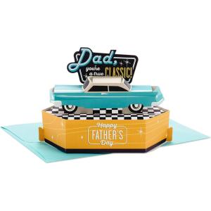 Hallmark Paper Wonder Pop Up Father’s Day Card (You Really Nailed It)(Pop Up  Classic Car)