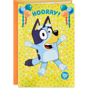 Hallmark Paw Patrol Birthday Card for Boys (Born Brave)(Bluey)