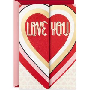 Hallmark Pop Up Valentines Day Card (Love Ya Mucho)(Pop Up Banner  Love Everything About You)