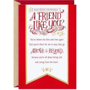 Hallmark Pop Up Valentines Day Card (Make the World Brighter)(Friend Like You)
