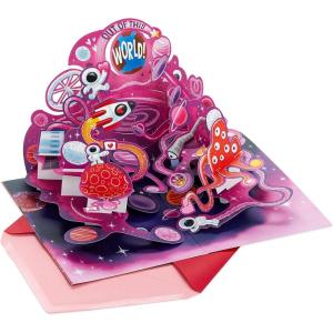 Hallmark Pop Up Valentines Day Card (Out of This World) (5VFE2247)