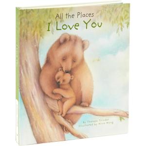 Hallmark Recordable Book with Music for Children (All The Places I Love You) Easter Basket Stuffers(All the Places I Love You)