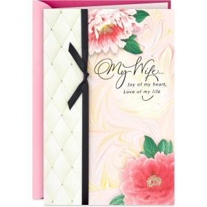 Hallmark Romantic Mothers Day Card for Wife (Love of My Life)(Love of My Life)