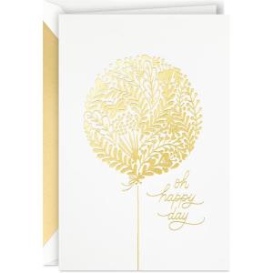 Hallmark Signature Birthday Card (Bicycle with Flowers)(Oh Happy Day)