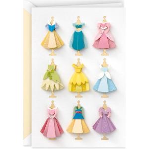 Hallmark Signature Blank Card (Disney Princess Dresses)(Disney Princess Dresses)