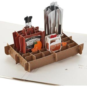 Hallmark Signature Paper Wonder Pop Up Birthday Card (Classic Car, Amazing Ride)(Cocktails)